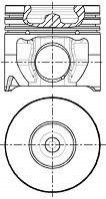 Поршень в комплекті на 1 циліндр, 2-й ремонт (+0,50) NURAL 87-148107-00 фото товару