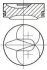 <strong>Поршень NURAL 87-287100-30 (фото 1)</strong>