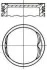 <strong>Поршень з кільцями OPEL 86,50 2,0 16V C20XE Calibra -95 (вир-во) NURAL 87-306807-10 (фото 1)</strong>