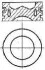 <strong>Поршень в комплекті на 1 циліндр, 2-й ремонт (+0,50) NURAL 87-432307-00 (фото 4)</strong>