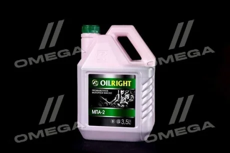 Рідина промивна для двигуна (промивка, олива промивна) OilRight МПА-2 (3,5л) для Renault OIL RIGHT 2603 фото товара