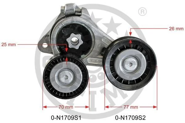 <strong>Натягувач ременя OPTIMAL 0-N1709 (фото 1)</strong>