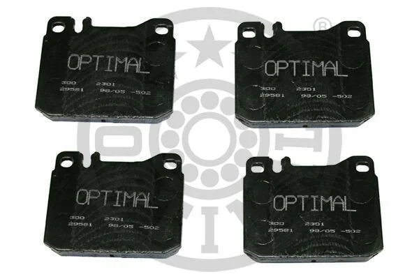 <strong>Гальмівні колодки дискові OPTIMAL BP-02301 (фото 1)</strong>