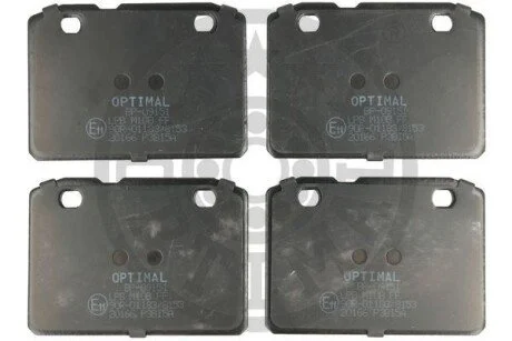 Гальмівні колодки дискові для OPTIMAL BP-09151 фото товару