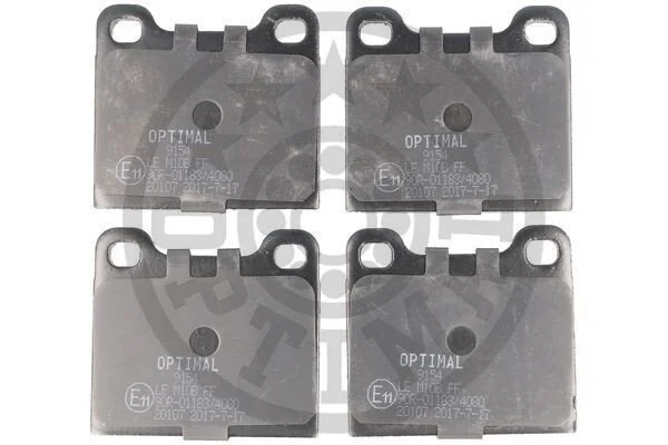 <strong>Гальмівні колодки дискові OPTIMAL BP-09154 (фото 1)</strong>
