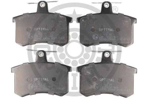 <strong>Гальмівні колодки дискові OPTIMAL BP-09272 (фото 1)</strong>