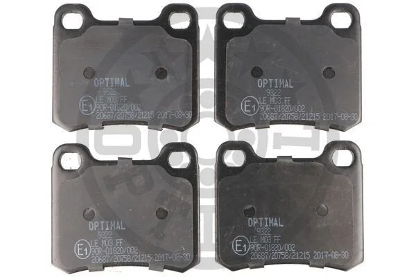 <strong>Гальмівні колодки дискові OPTIMAL BP-09322 (фото 1)</strong>