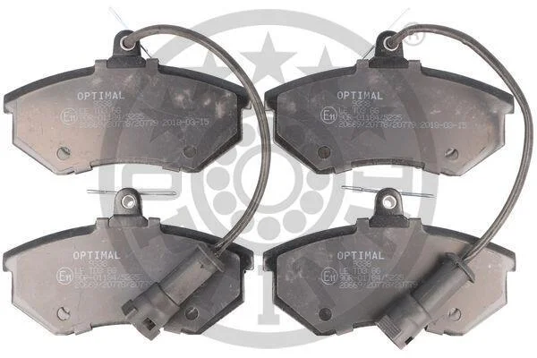 <strong>Гальмівні колодки дискові OPTIMAL BP-09338 (фото 1)</strong>