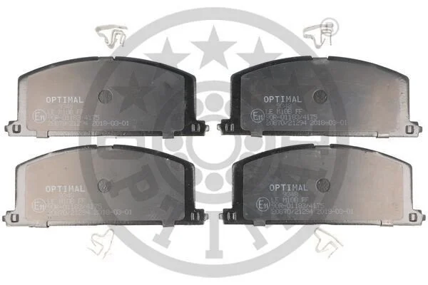 <strong>Гальмівні колодки дискові OPTIMAL BP-09348 (фото 1)</strong>