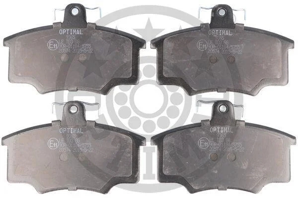 <strong>Гальмівні колодки дискові OPTIMAL BP-09365 (фото 1)</strong>