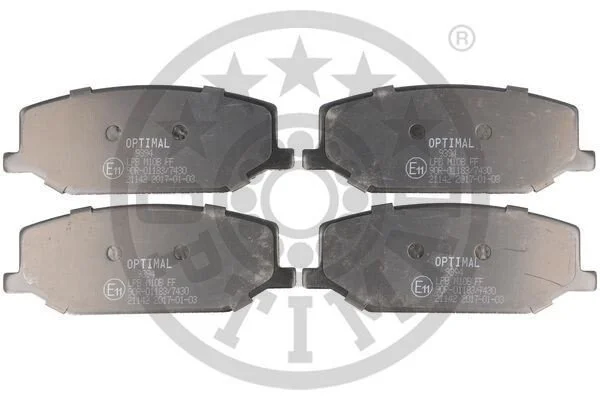 <strong>Гальмівні колодки дискові OPTIMAL BP-09394 (фото 1)</strong>