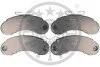 <strong>Гальмівні колодки дискові OPTIMAL BP-09399 (фото 1)</strong>