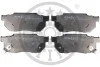 <strong>Гальмівні колодки дискові OPTIMAL BP-09401 (фото 1)</strong>