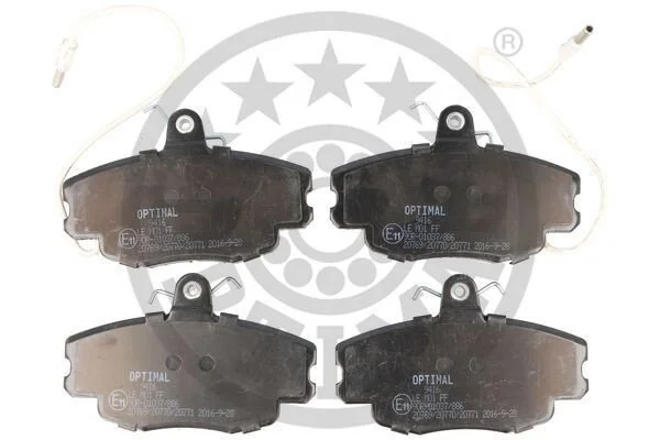 <strong>Гальмівні колодки дискові OPTIMAL BP-09416 (фото 1)</strong>