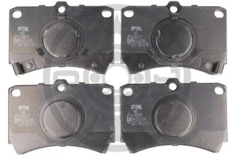 Гальмівні колодки дискові для Ford, KIA, Daihatsu, Mazda OPTIMAL BP-09437 фото товару