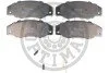 <strong>Гальмівні колодки дискові OPTIMAL BP-09446 (фото 1)</strong>