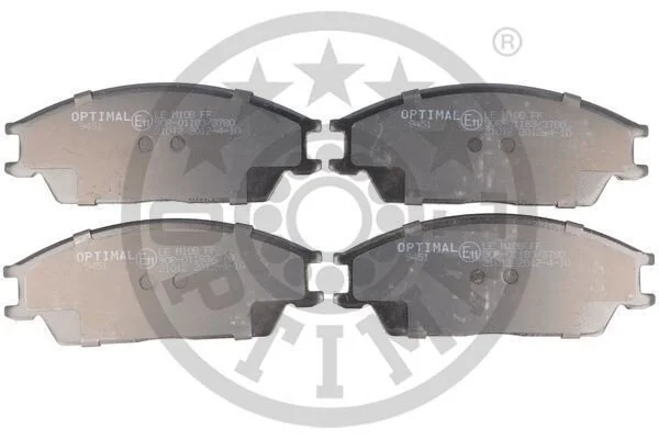<strong>Гальмівні колодки дискові OPTIMAL BP-09451 (фото 1)</strong>