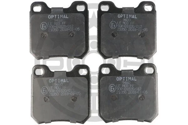 <strong>Гальмівні колодки дискові OPTIMAL BP-09480 (фото 1)</strong>