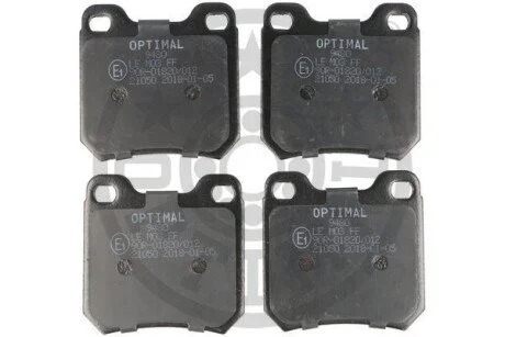 Гальмівні колодки дискові для OPTIMAL BP-09480 фото товару