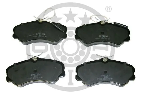 <strong>Гальмівні колодки дискові OPTIMAL BP-09522 (фото 1)</strong>
