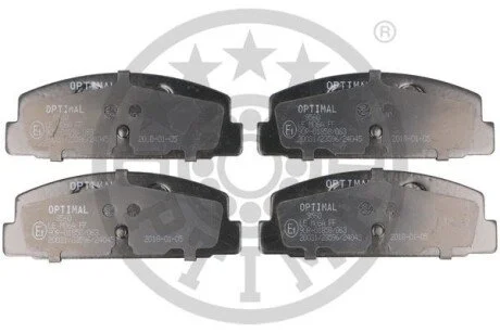 Гальмівні колодки дискові для Mazda, Ford OPTIMAL BP-09560 фото товару