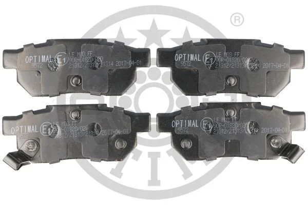 <strong>Гальмівні колодки дискові OPTIMAL BP-09572 (фото 1)</strong>