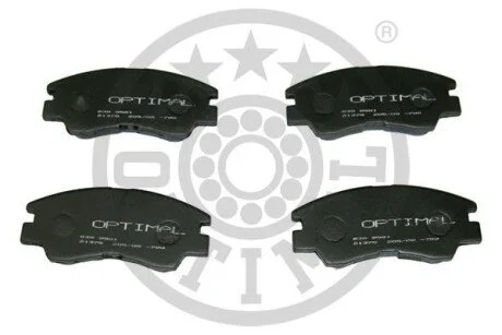 Гальмівні колодки дискові для Mitsubishi, Toyota, Hyundai OPTIMAL BP-09581 фото товару