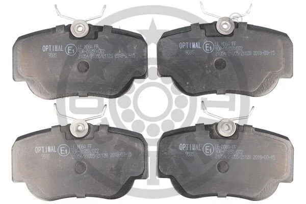 <strong>Гальмівні колодки дискові OPTIMAL BP-09585 (фото 1)</strong>