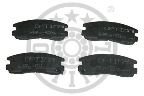 Гальмівні колодки дискові для OPTIMAL BP-09594 фото товару