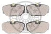 <strong>Гальмівні колодки дискові OPTIMAL BP-09600 (фото 2)</strong>