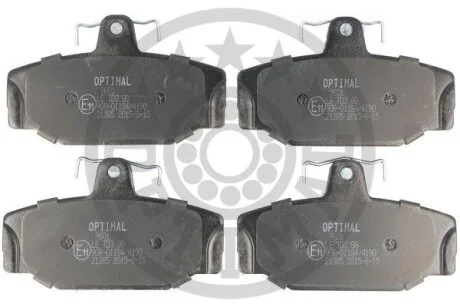 Гальмівні колодки дискові для Volvo OPTIMAL BP-09601 фото товару