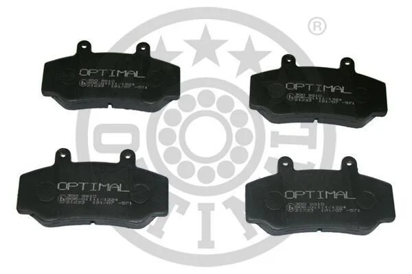 <strong>Гальмівні колодки дискові OPTIMAL BP-09610 (фото 1)</strong>