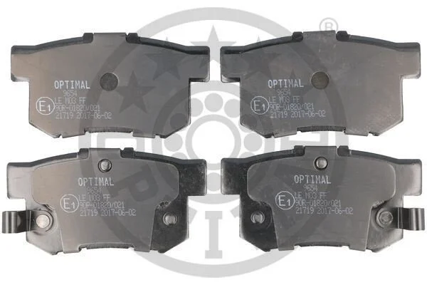 <strong>Гальмівні колодки дискові OPTIMAL BP-09654 (фото 1)</strong>