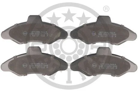 Гальмівні колодки дискові для Ford OPTIMAL BP-09664 фото товару