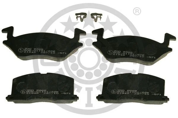 <strong>Гальмівні колодки дискові OPTIMAL BP-09668 (фото 1)</strong>