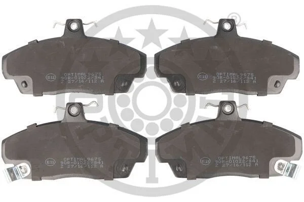 <strong>Гальмівні колодки дискові OPTIMAL BP-09675 (фото 1)</strong>