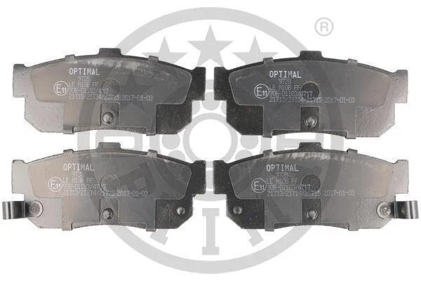 <strong>Гальмівні колодки дискові OPTIMAL BP-09728 (фото 1)</strong>