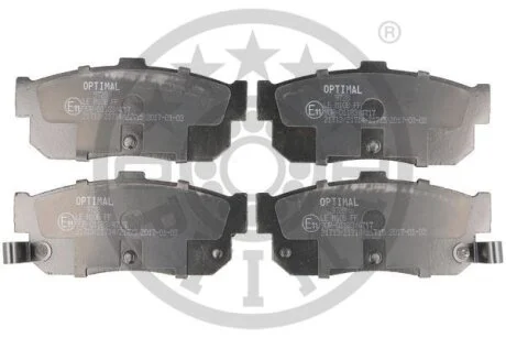 Гальмівні колодки дискові для OPTIMAL BP-09728 фото товару