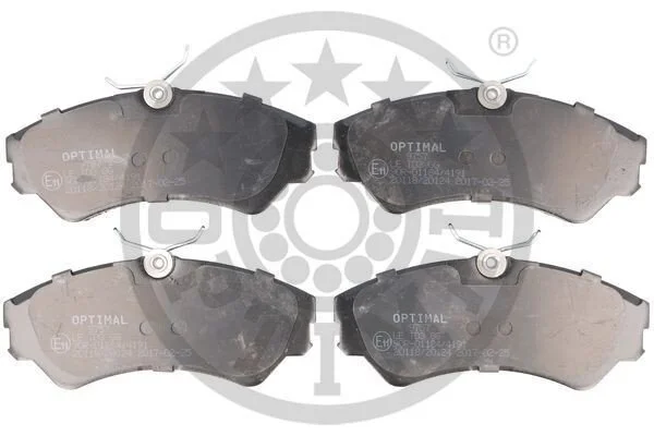 <strong>Гальмівні колодки дискові OPTIMAL BP-09757 (фото 1)</strong>