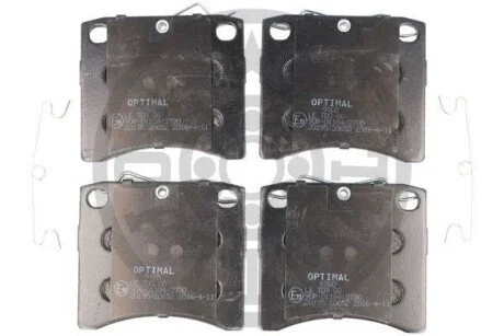 Гальмівні колодки дискові для OPTIMAL BP-09760 фото товару