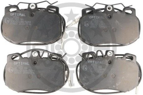 Гальмівні колодки дискові для OPTIMAL BP-09766 фото товару