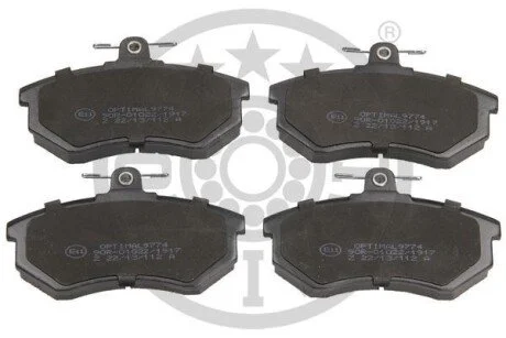 Гальмівні колодки дискові для OPTIMAL BP-09774 фото товару