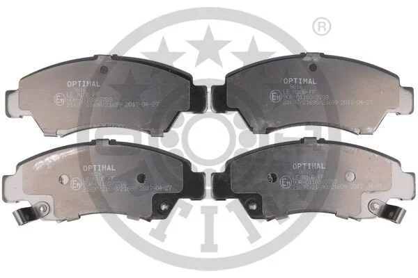 <strong>Гальмівні колодки дискові OPTIMAL BP-09816 (фото 1)</strong>