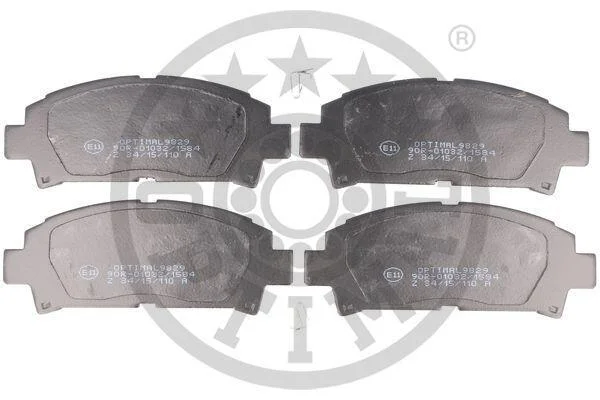 <strong>Гальмівні колодки дискові OPTIMAL BP-09829 (фото 1)</strong>