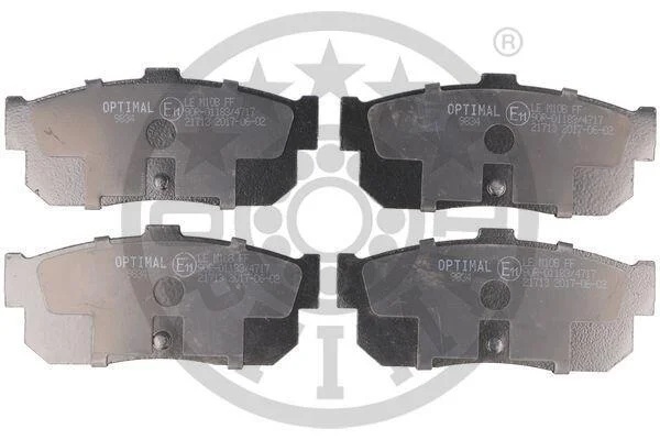<strong>Гальмівні колодки дискові OPTIMAL BP-09834 (фото 1)</strong>