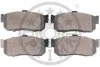 <strong>Гальмівні колодки дискові OPTIMAL BP-09834 (фото 2)</strong>