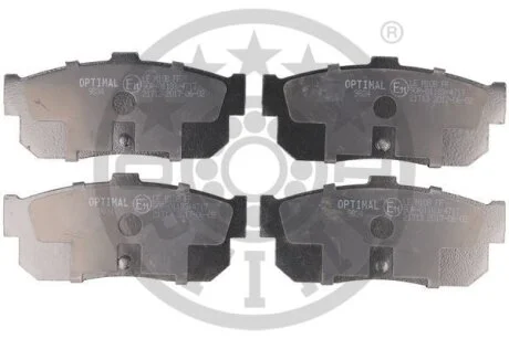 Гальмівні колодки дискові для Nissan, Infiniti, Audi OPTIMAL BP-09834 фото товару