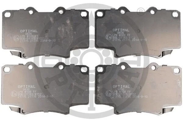 <strong>Гальмівні колодки дискові OPTIMAL BP-09836 (фото 1)</strong>