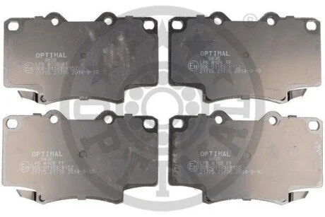 Гальмівні колодки дискові для Toyota OPTIMAL BP-09836 фото товару