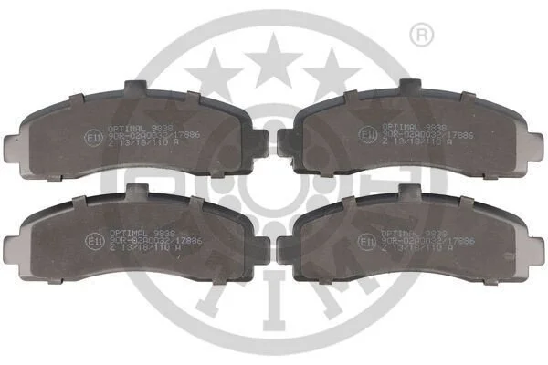 <strong>Гальмівні колодки дискові OPTIMAL BP-09838 (фото 1)</strong>